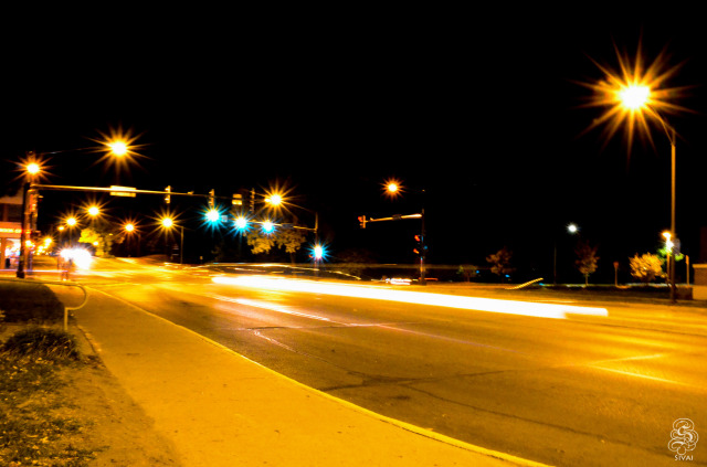 Lincoln Way @ Night