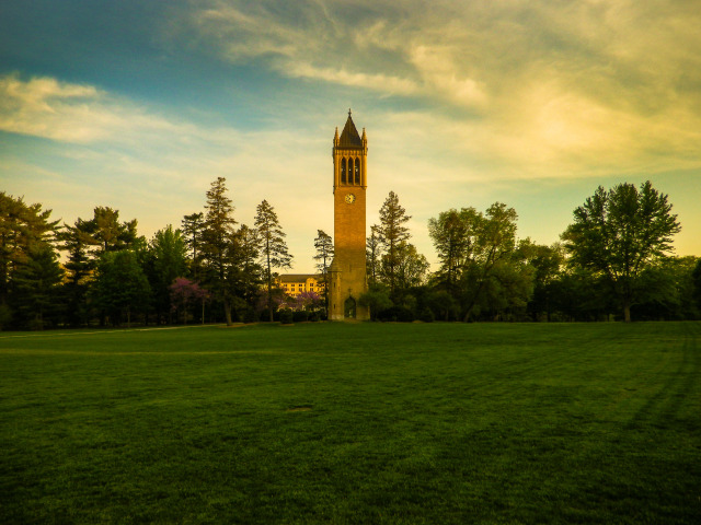 Late-Spring Evening's Campanile