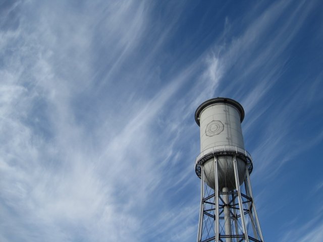 Marston water tower, October 22, 2010