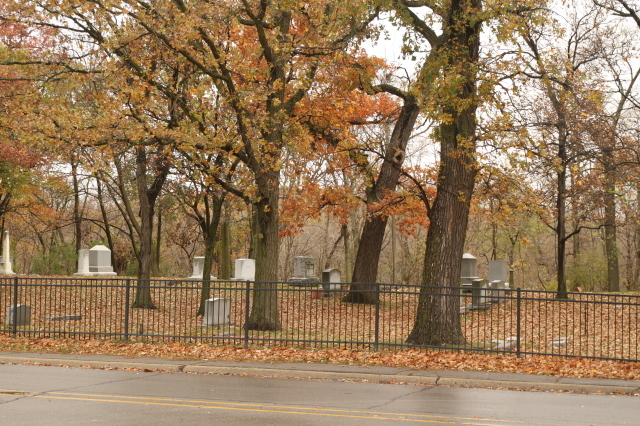 College Cemetery on Pammel Drive