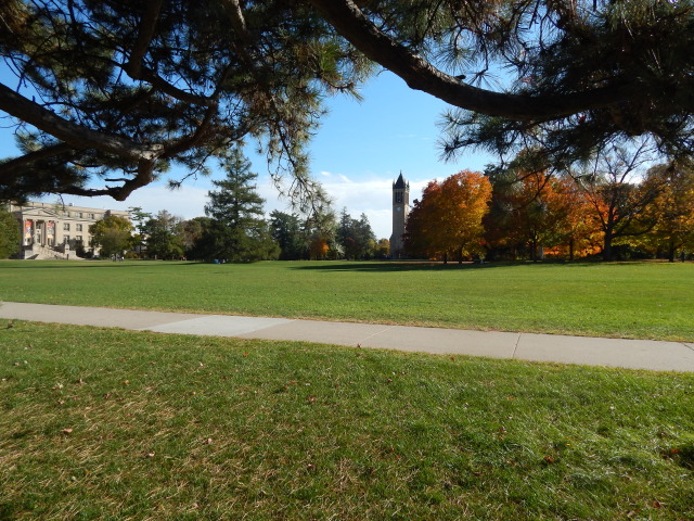 A 'peek-a-boo view' of ISU Campus